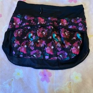 Floral Print Lululemon Skort Size 4